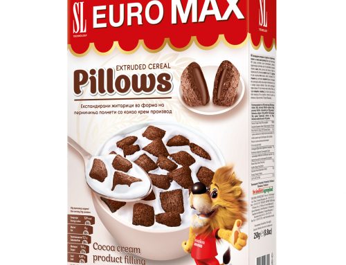 EuroMax – Cereal pillows filled with Agrokrem cream 250g